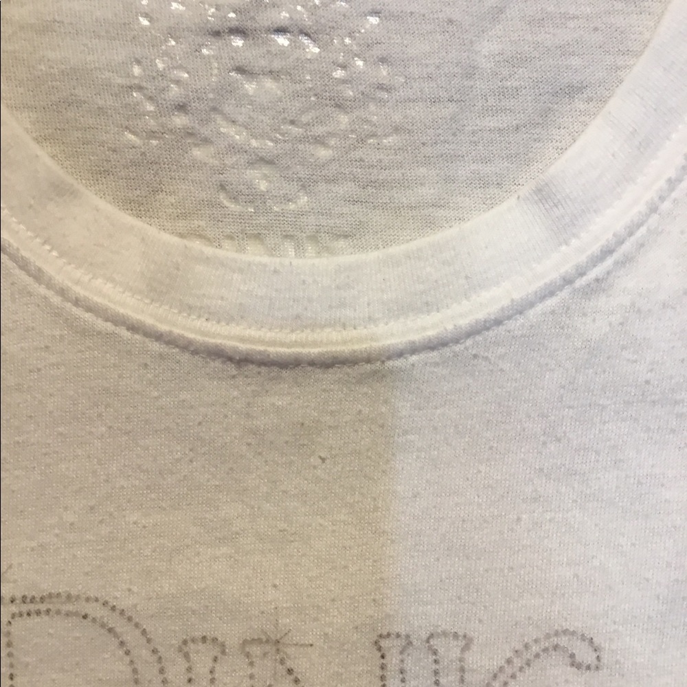VS Pink white tee pink in the sky with diamonds M - Picture 4 of 4